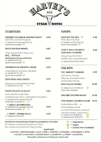Opinii despre HARVEY'S-steakhouse în Longford - Hospitality and gastronomy