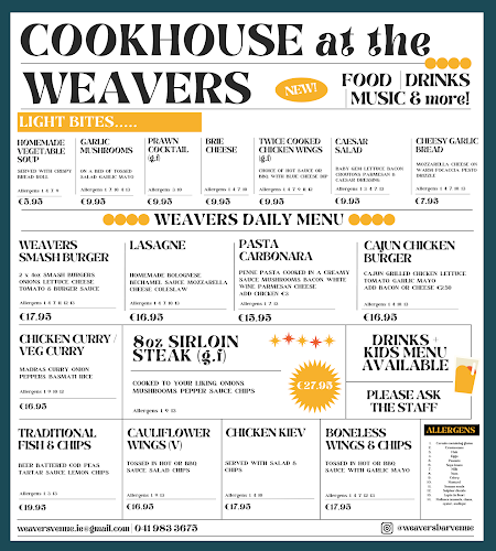 Weavers Bar & Venue - Hospitality and gastronomy