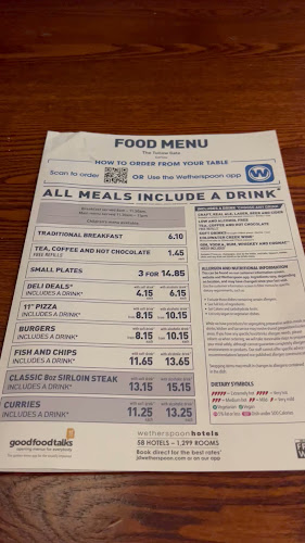 Opinii despre The Tullow Gate - JD Wetherspoon în Carlow - Hospitality and gastronomy