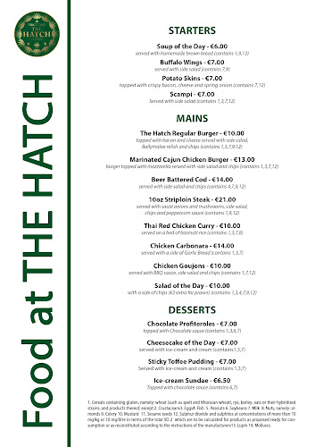 Opinii despre The Hatch în Cavan - Hospitality and gastronomy