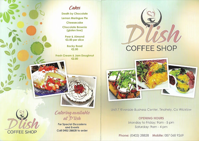 Opinii despre Dlish coffee & Cooking în Tinahely - Hospitality and gastronomy