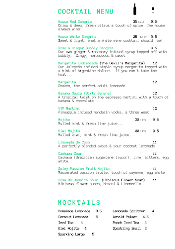 Sangria Tapas Restaurant - Hospitality and gastronomy