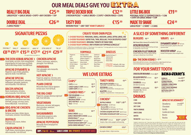 Apache Pizza Tramore