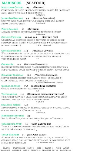 Opinii despre Sangria Tapas Restaurant în Galway - Hospitality and gastronomy