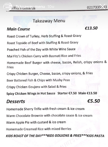 Opinii despre Mai Fitz în Mallow - Hospitality and gastronomy