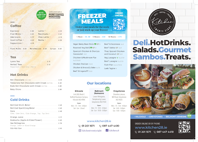 Opinii despre Kitchen 28 în Greystones - Hospitality and gastronomy