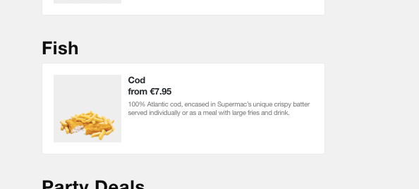 Supermac's Takeaway & Fast Food Resturant Gort - Hospitality and gastronomy