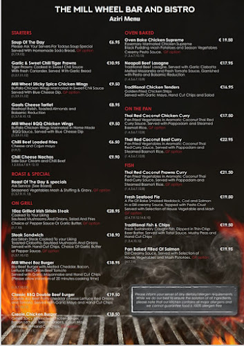 Opinii despre The Mill Wheel Bar and Bistro în Midleton - Hospitality and gastronomy