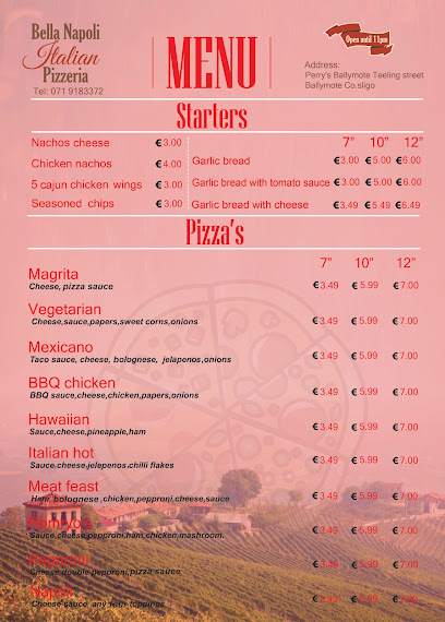 Bella Napoli Italian pizzeria