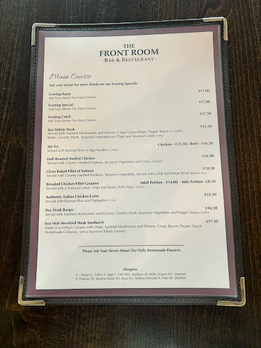The Front Room Bar & Restaurant