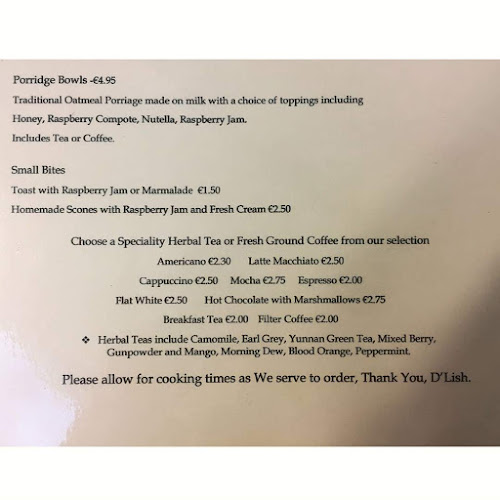 Dlish coffee & Cooking - Tinahely