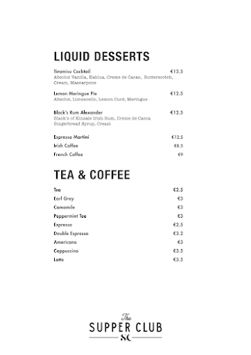 Comentarii opinii despre The Supper Club