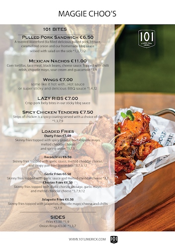 Opinii despre 101 în Limerick - Hospitality and gastronomy