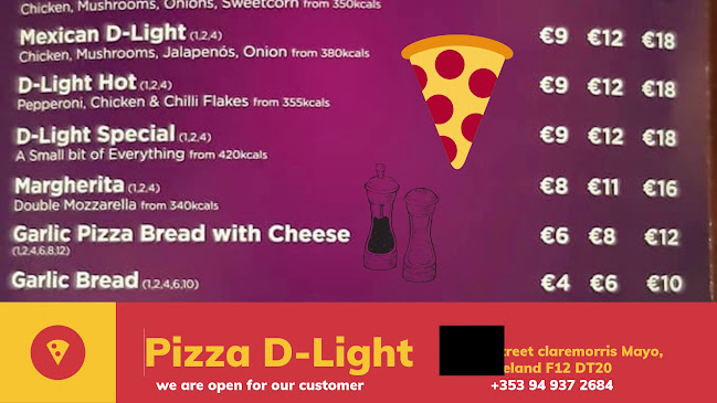 Pizza D-Light - Claremorris