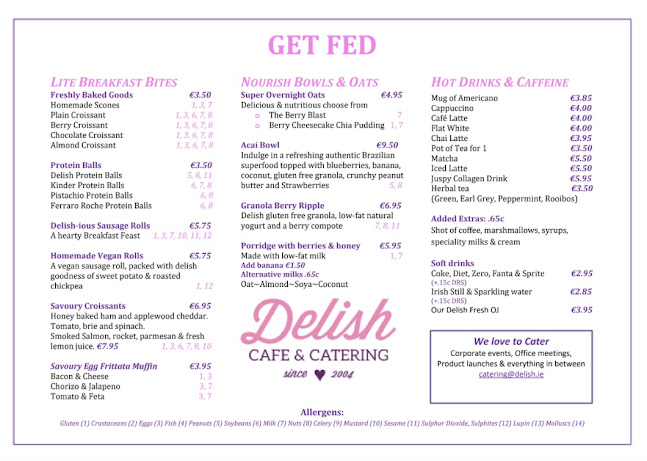 Opinii despre Delish Cafe Raheen în Limerick - Hospitality and gastronomy