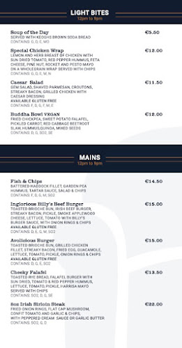Billy Byrnes Gastro Bar & Venue - Kilkenny
