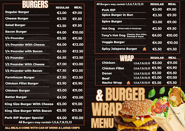 Comentarii opinii despre Tonys take away