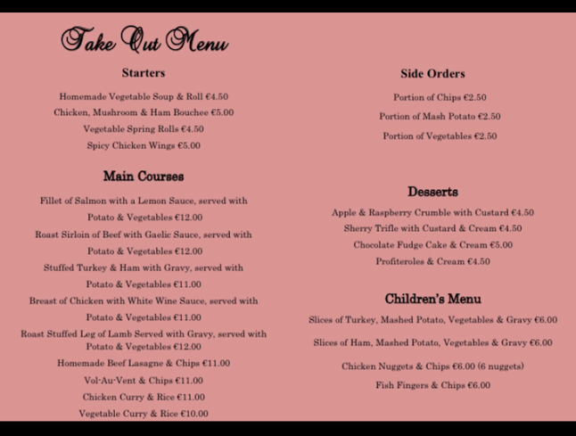 Opinii despre Tyrrellspass Castle în Tyrrellspass - Hospitality and gastronomy