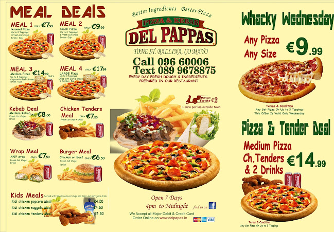 Opinii despre Del Pappas Ballina în Ballina - Hospitality and gastronomy