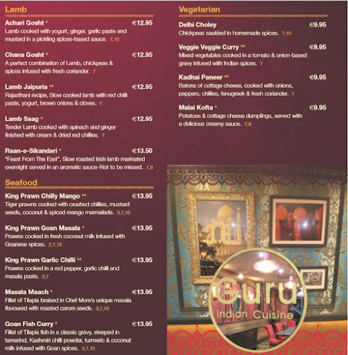 Guru Indian Cuisine Dundalk - Dundalk