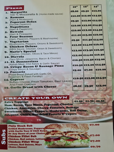 Mario's Pizzeria - Hospitality and gastronomy