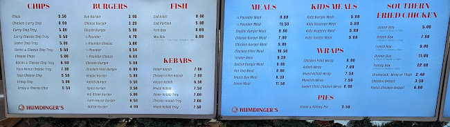 Humdinger’s Takeaway