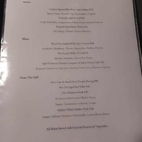 Connolly’s gastro bar and Restaurant. - Kinvarra