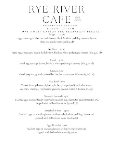 Rye River Café