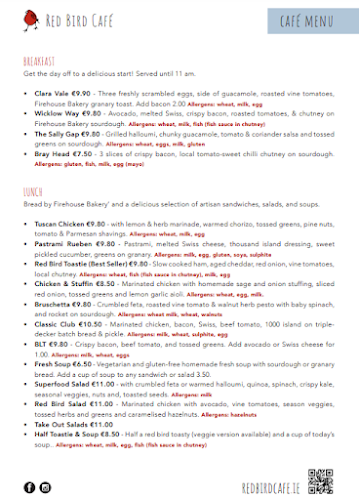 Opinii despre Red Bird Cafe în Bray - Hospitality and gastronomy