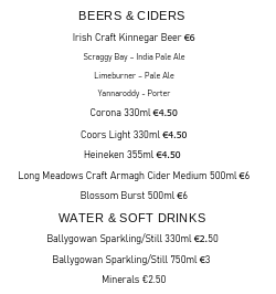 Carrigart One 8 - Hospitality and gastronomy