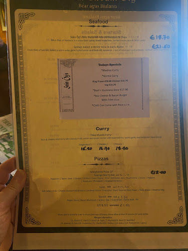 Sean Óg Bar & Restaurant - Hospitality and gastronomy