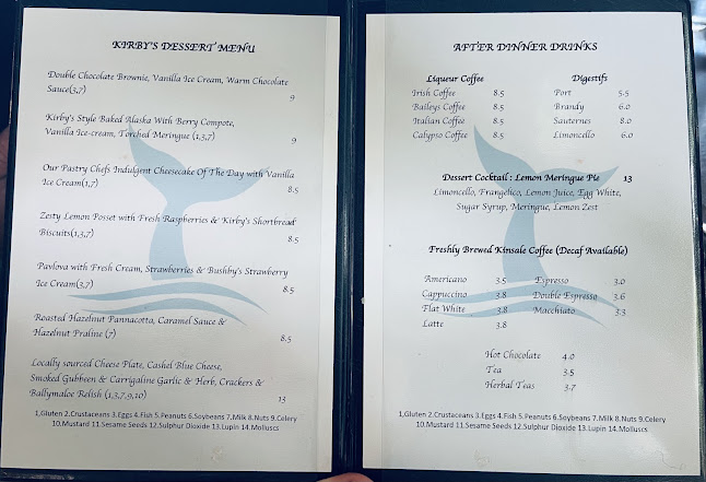 Kirbys @The Whale's Tail Restaurant - Hospitality and gastronomy