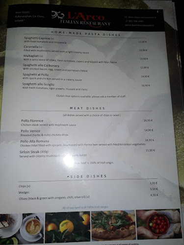 Comentarii opinii despre L'Arco Italian Restaurant