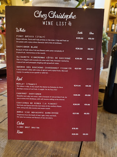 Opinii despre Chez Christophe în Tralee - Hospitality and gastronomy