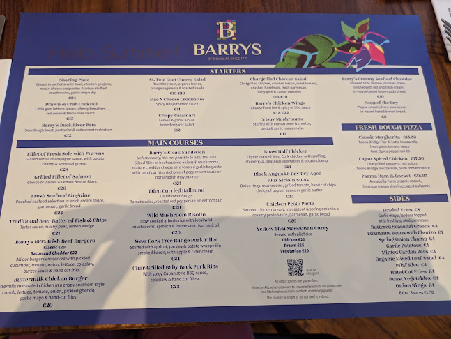 Barry's of Douglas Restaurant & Bar - Cork