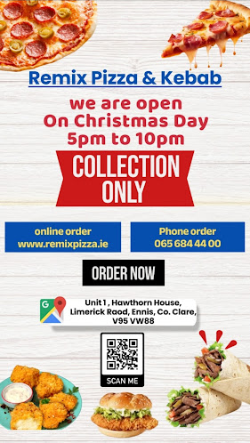 Remix pizza and kebab - Ennis