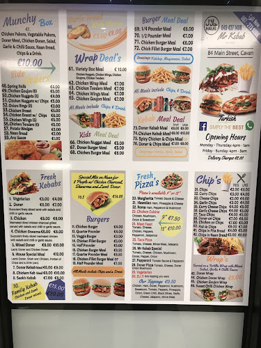 Opinii despre Mr Kebab - The Taste of Turkey în Cavan - Hospitality and gastronomy