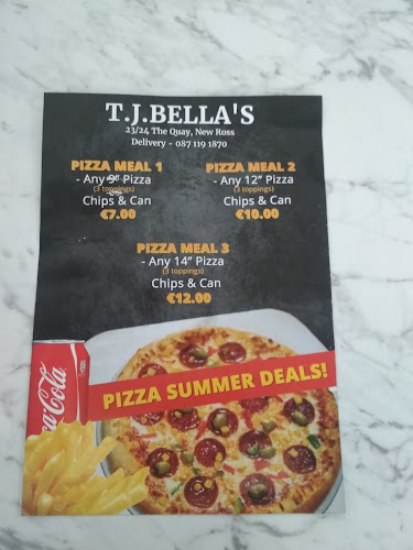 TJ Bellas Restaurant & Takeaway - New Ross