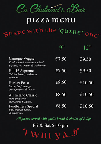 Opinii despre Cú Chulainn's Bar în Westport - Hospitality and gastronomy