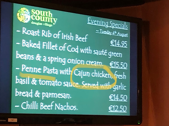 Opinii despre South County în Cork - Hospitality and gastronomy