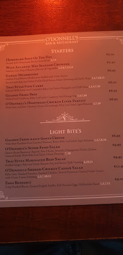 Opinii despre O'Donnells Bar & Restaurant în Tralee - Hospitality and gastronomy