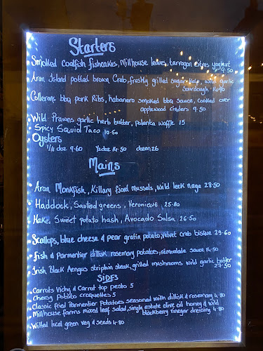 Opinii despre Oscars Seafood Bistro în Galway - Hospitality and gastronomy