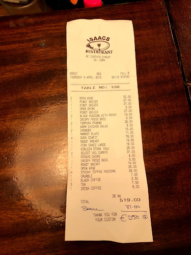 Isaac's Restaurant - Cork