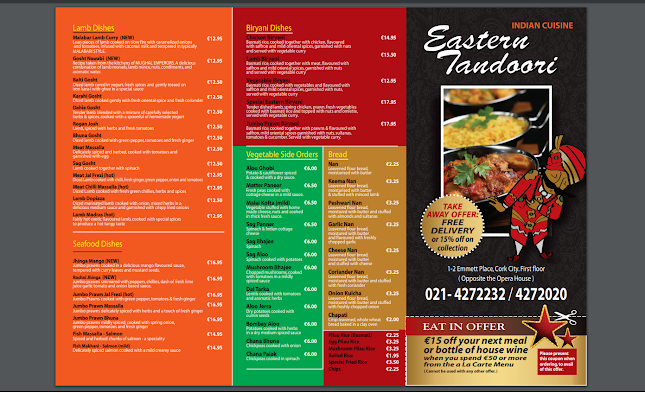 Eastern Tandoori - Hospitality and gastronomy