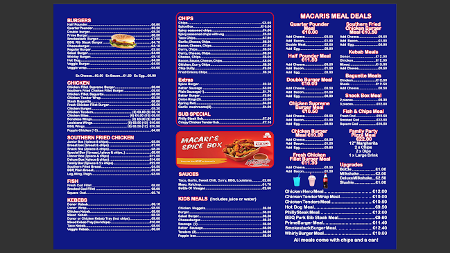 Macari's King Chicken