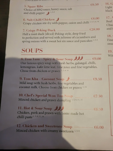 Opinii despre Lily House Thai & Chinese Restaurant în Kenmare - Hospitality and gastronomy