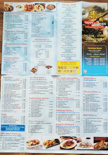 Happy Garden Chinese Restaurant - Kinsale