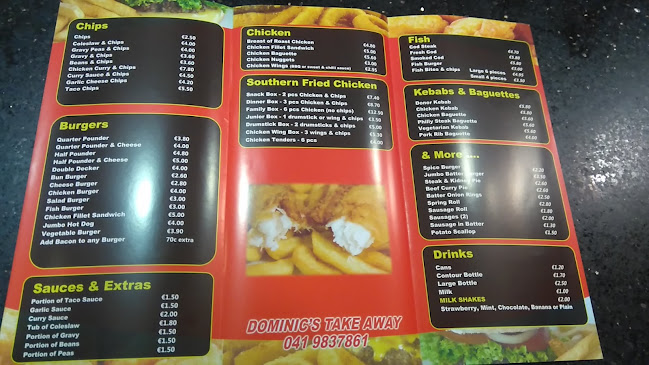 Dominics Take Away - Hospitality and gastronomy