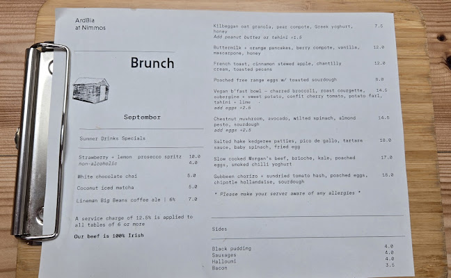 Ard Bia at Nimmos - Galway