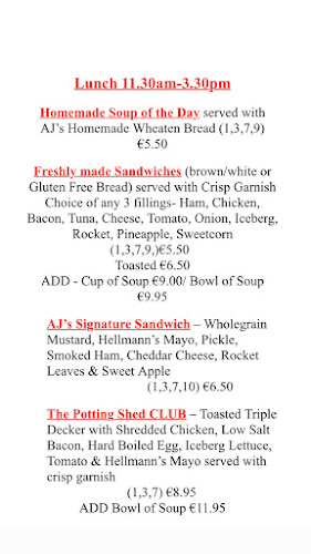 Opinii despre AJ Bakes @ The Potting Shed în Donegal - Hospitality and gastronomy